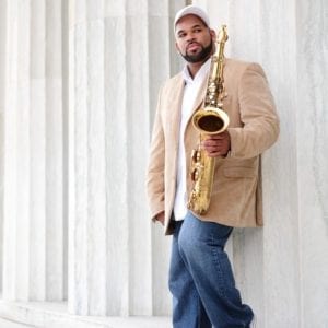 Buffalo saxophonist Will Holton was a Villa Maria Music Student in the early 2000s.