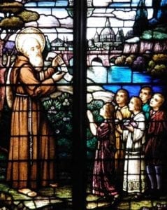 Tour of Felician Sisters' Convent Stained Glass Windows @ Main Reception Desk | Buffalo | New York | United States