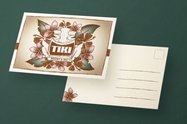 Kelly-Thomas-Tiki-Postcard