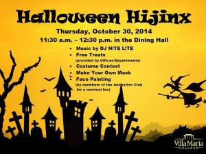 Halloween Hijinx 2014 @ Dining Hall, Villa Maria College | Buffalo | New York | United States